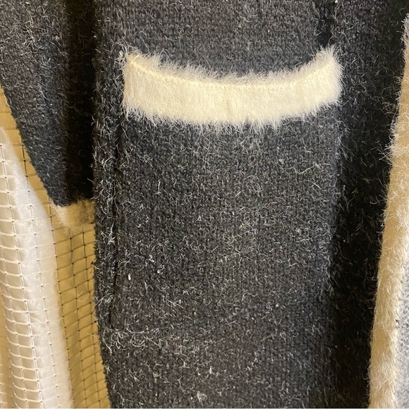 Janice Hooded Sweater Jacket Size Large - Picture 3 of 9